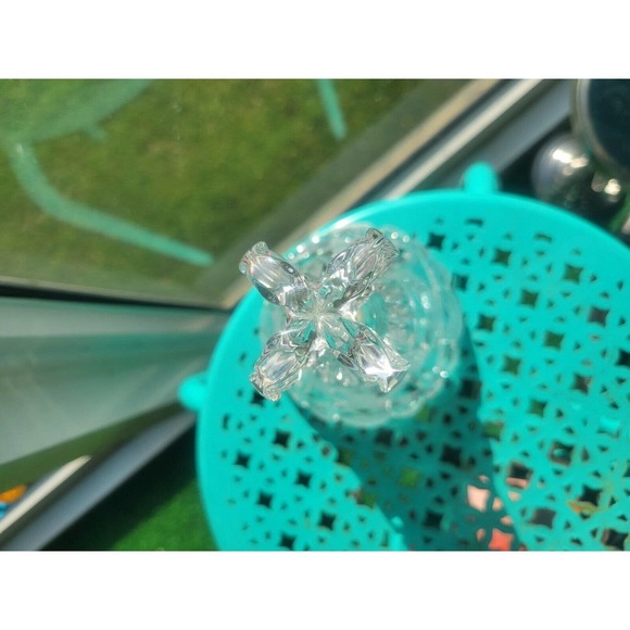 Vintage Echt Bleikristall Lead Crystal Heart Bell Made in West Germany 7”T - Picture 9 of 9